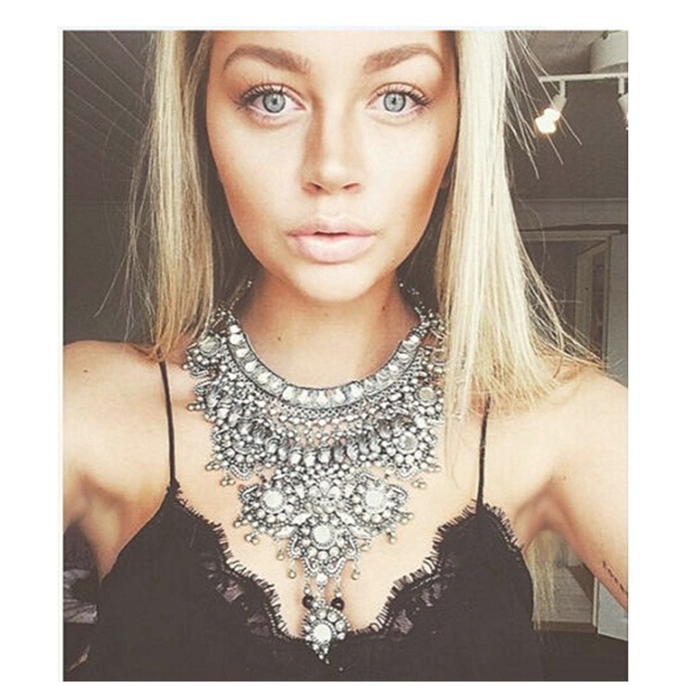 Vintage Boho Statement Necklace - Fashion Oxidized